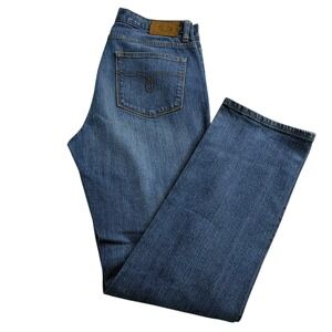 Lauren Ralph‎ Lauren Women's Blue Classic Straight Denim Jeans Size 8 (32x31.5)